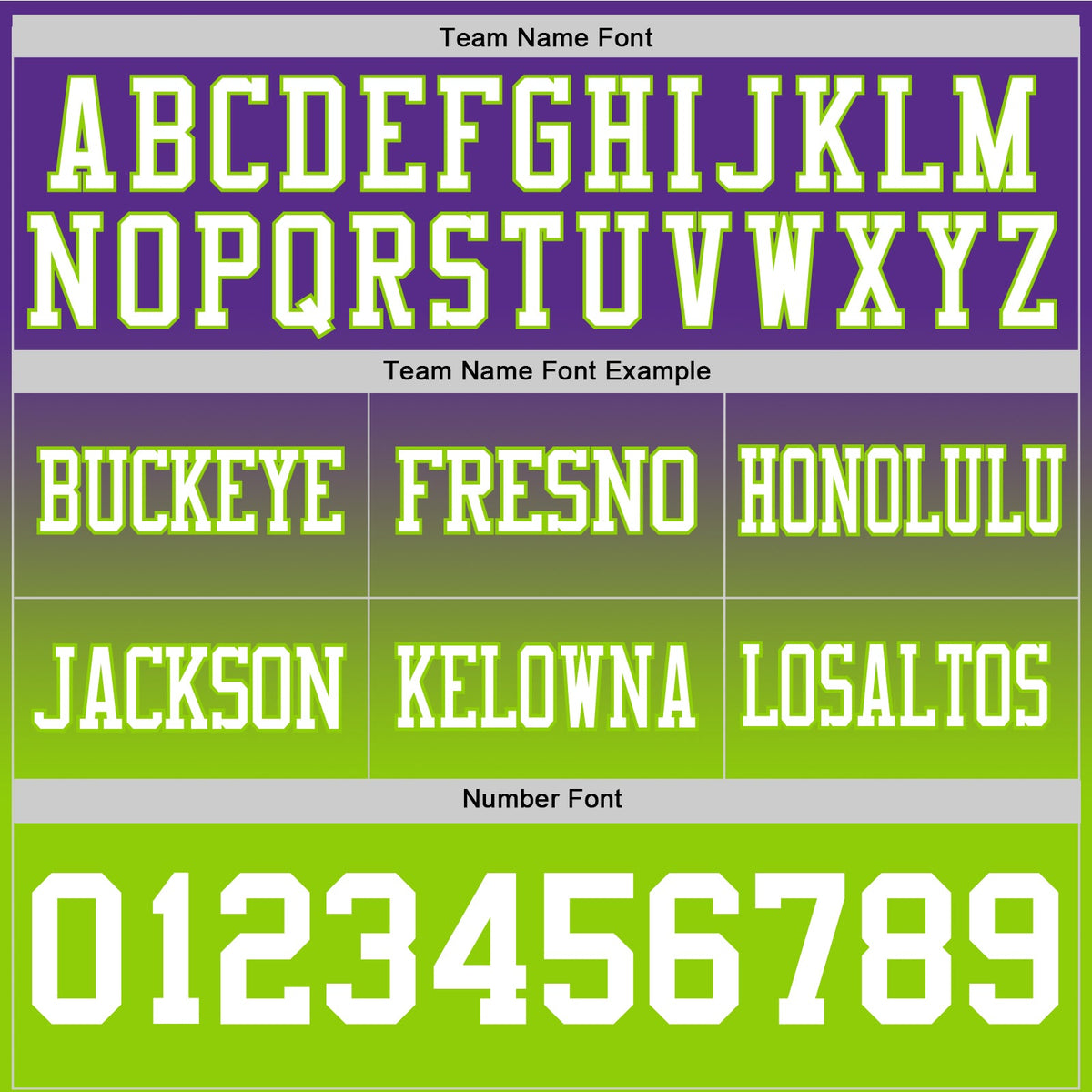 Custom Purple White-Neon Green Authentic Fade Fashion Football Jersey - Front