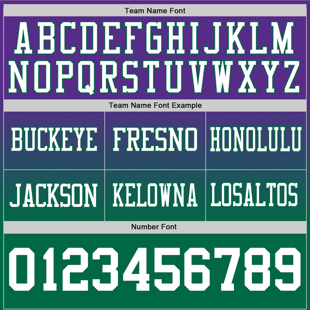 Custom Purple White-Kelly Green Authentic Fade Fashion Football Jersey - Front