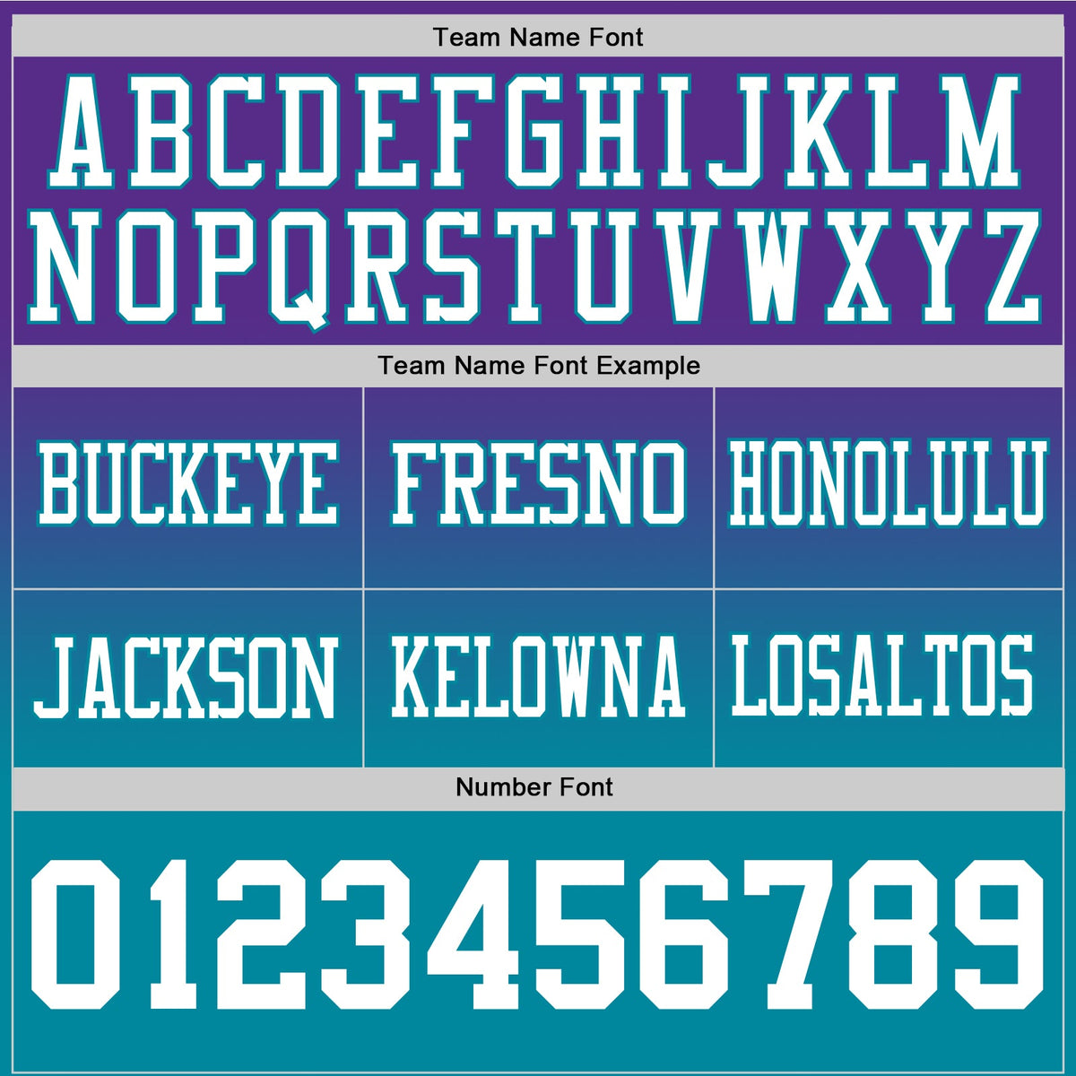 Custom Purple White-Teal Authentic Fade Fashion Football Jersey - Front