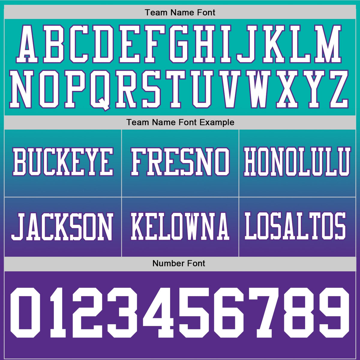 Custom Aqua White-Purple Authentic Fade Fashion Football Jersey - Front
