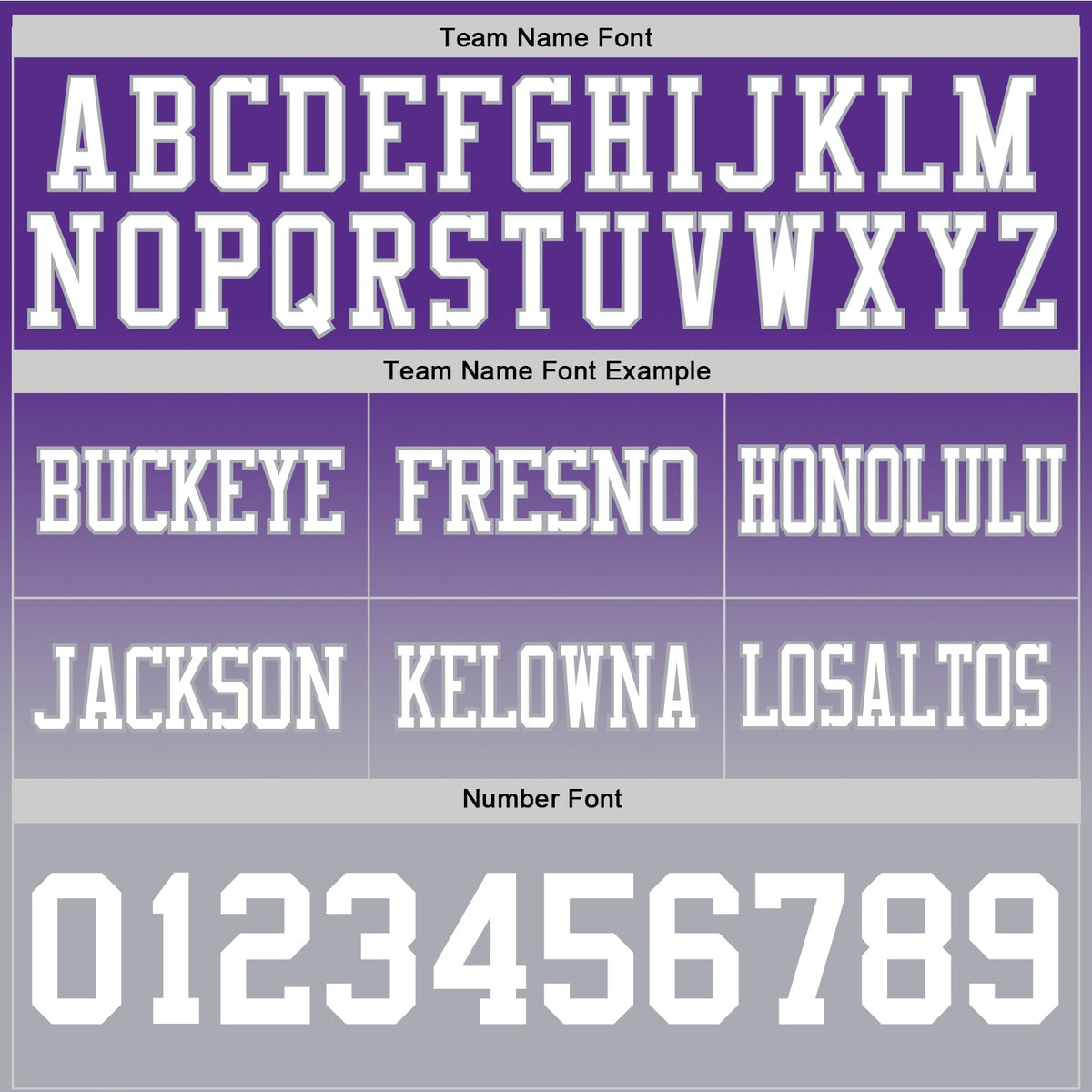Custom Purple White-Gray Authentic Fade Fashion Football Jersey - Front
