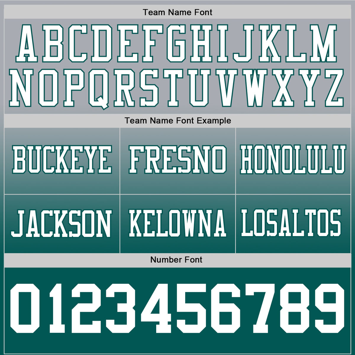 Custom Gray White-Midnight Green Authentic Fade Fashion Football Jersey - Front