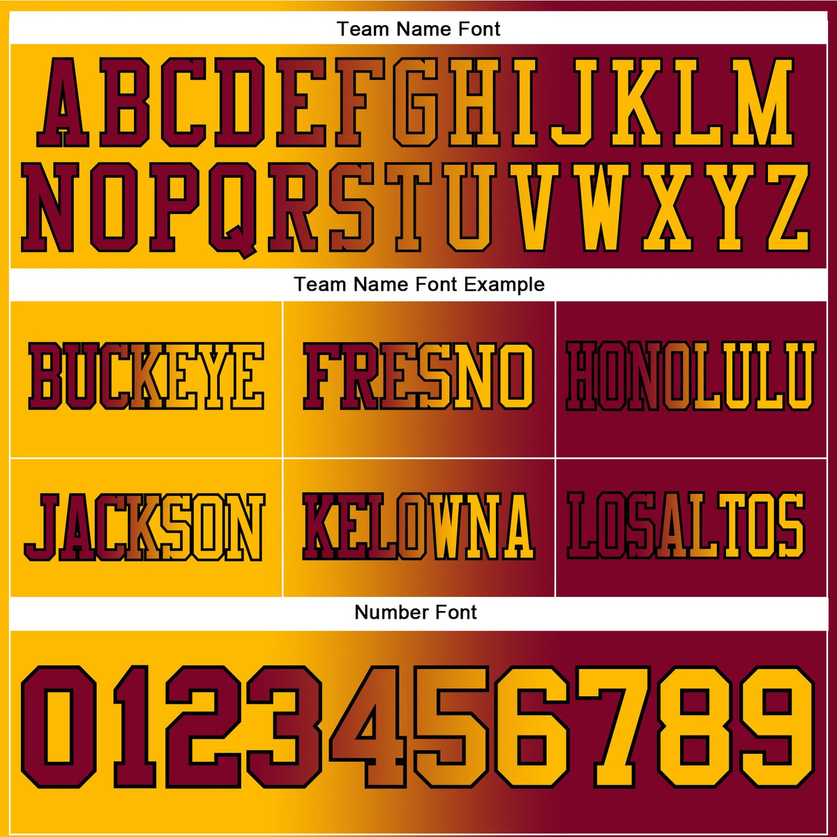 Custom Maroon Gold-Black Authentic Gradient Fashion Football Jersey - Front