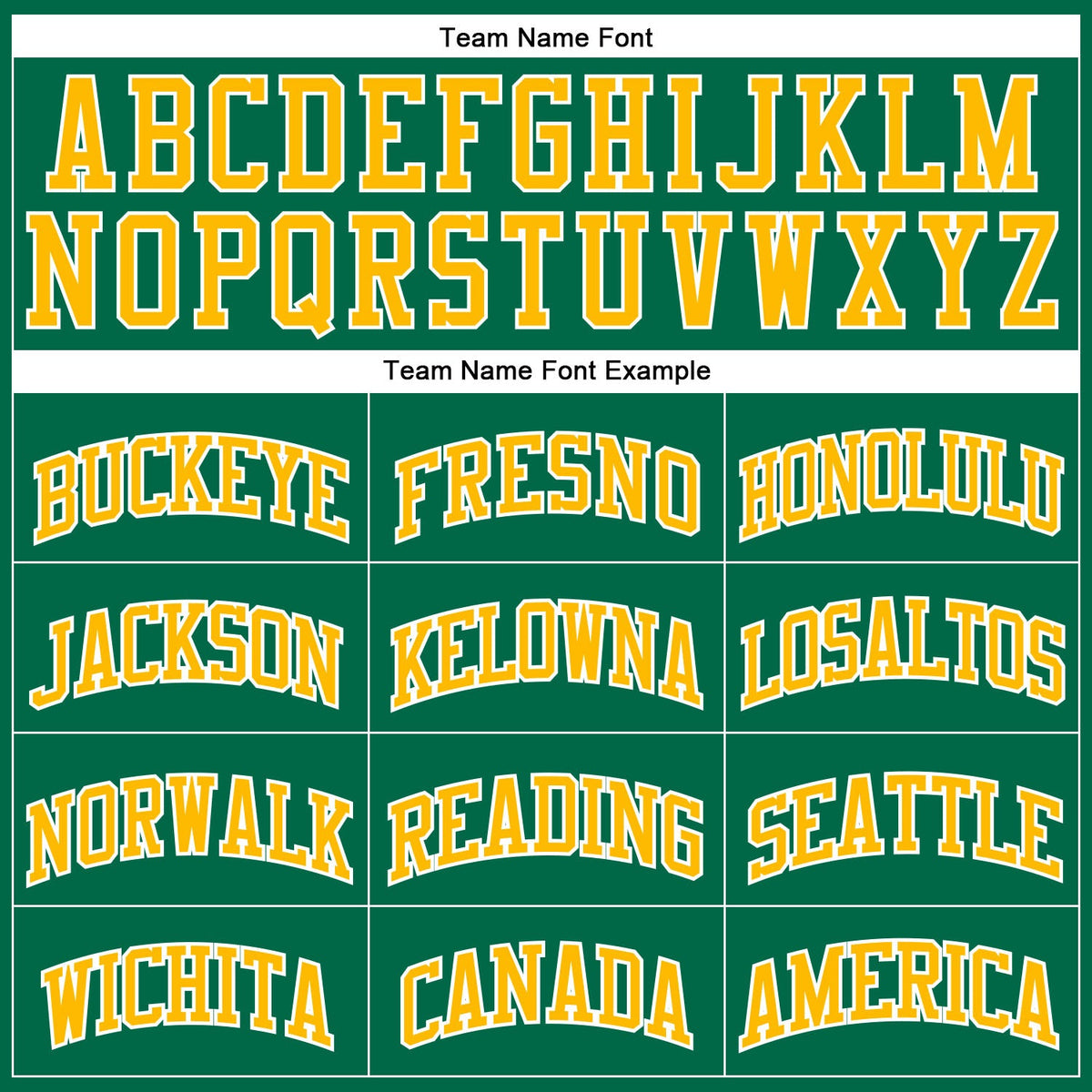 Custom Kelly Green Gold-White Authentic Throwback Basketball Jersey - Front