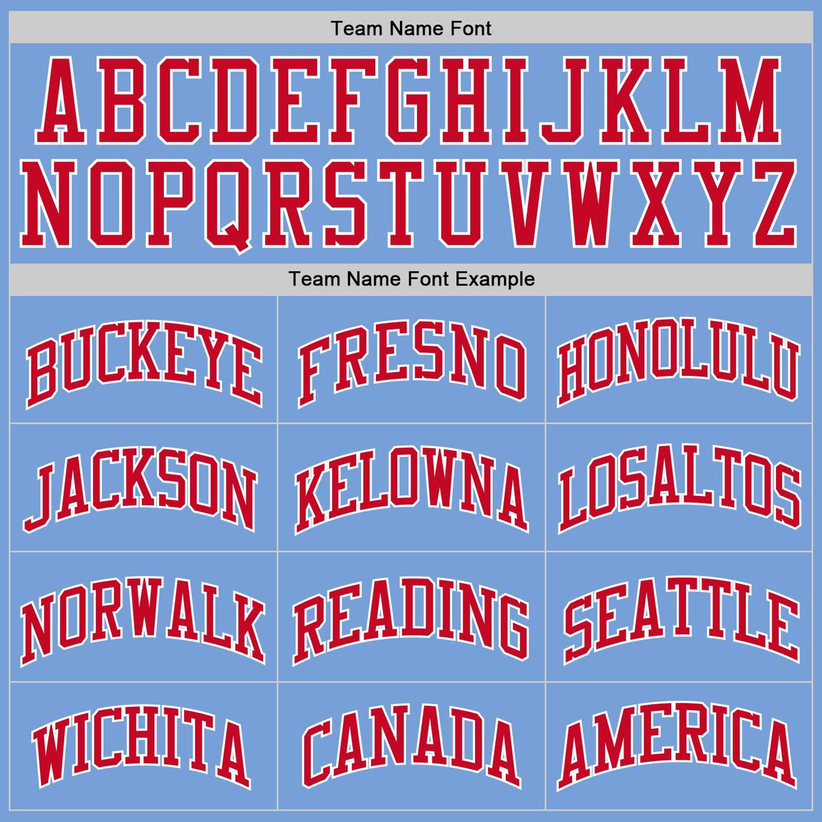 Custom Light Blue Red-White Authentic Throwback Basketball Jersey - Detail
