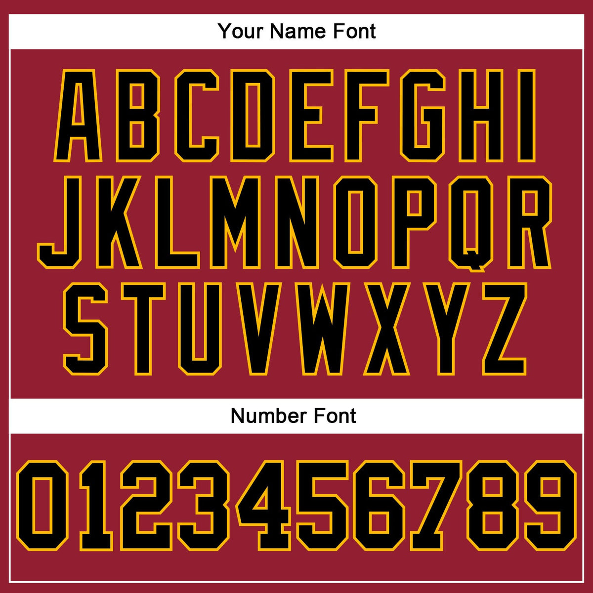 Custom Maroon White Pinstripe Black-Gold Authentic Basketball Jersey - Detail