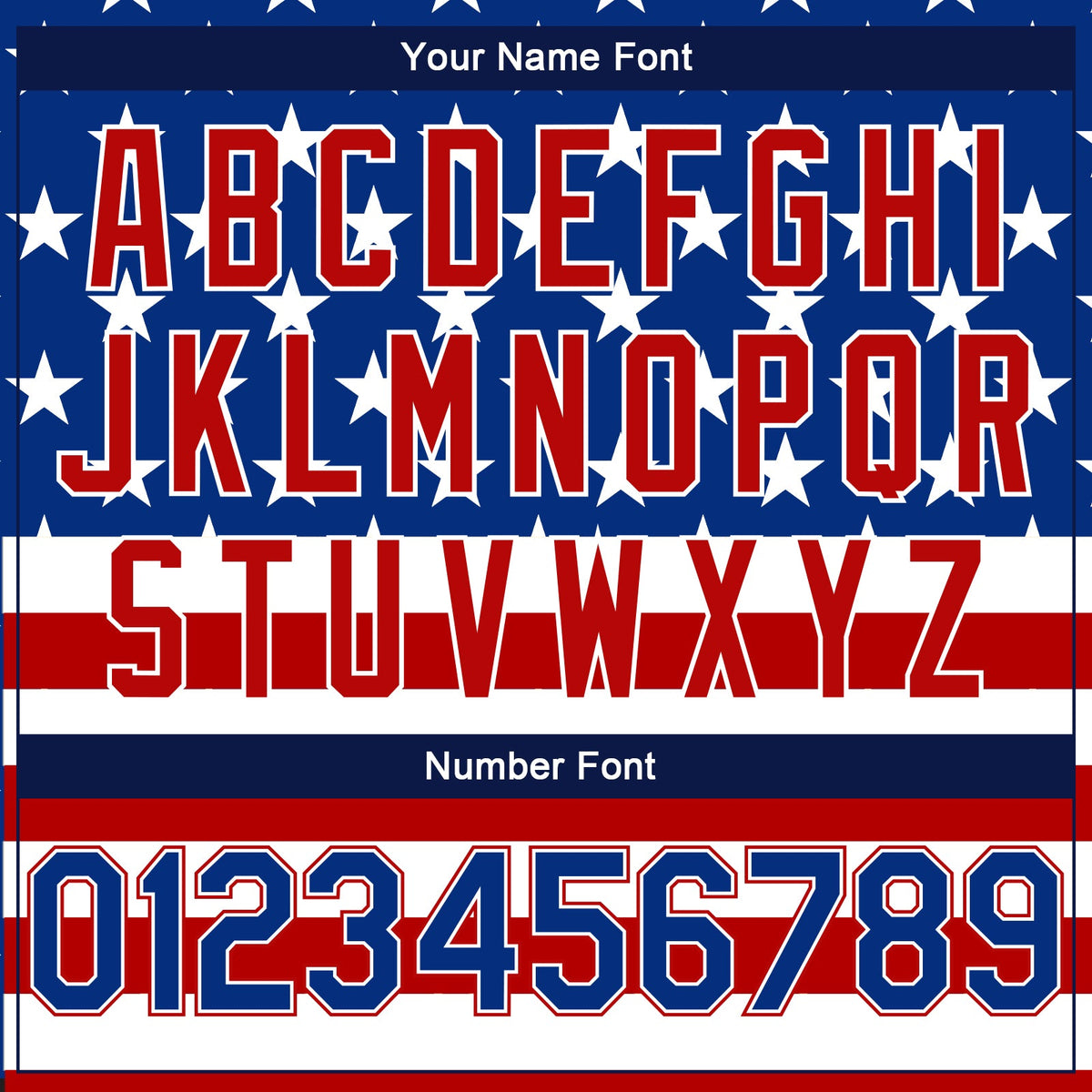 Custom Royal Royal-Red 3D Pattern Design American Flag Authentic Basketball Jersey - Detail
