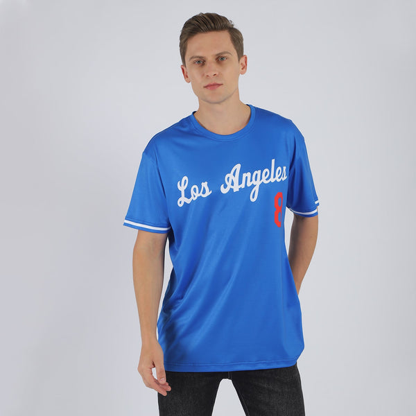Custom Royal White-Red Performance T-Shirt alternate