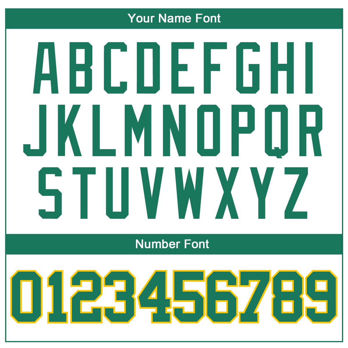 Custom White Kelly Green-Gold Authentic Throwback Basketball Jersey - Detail