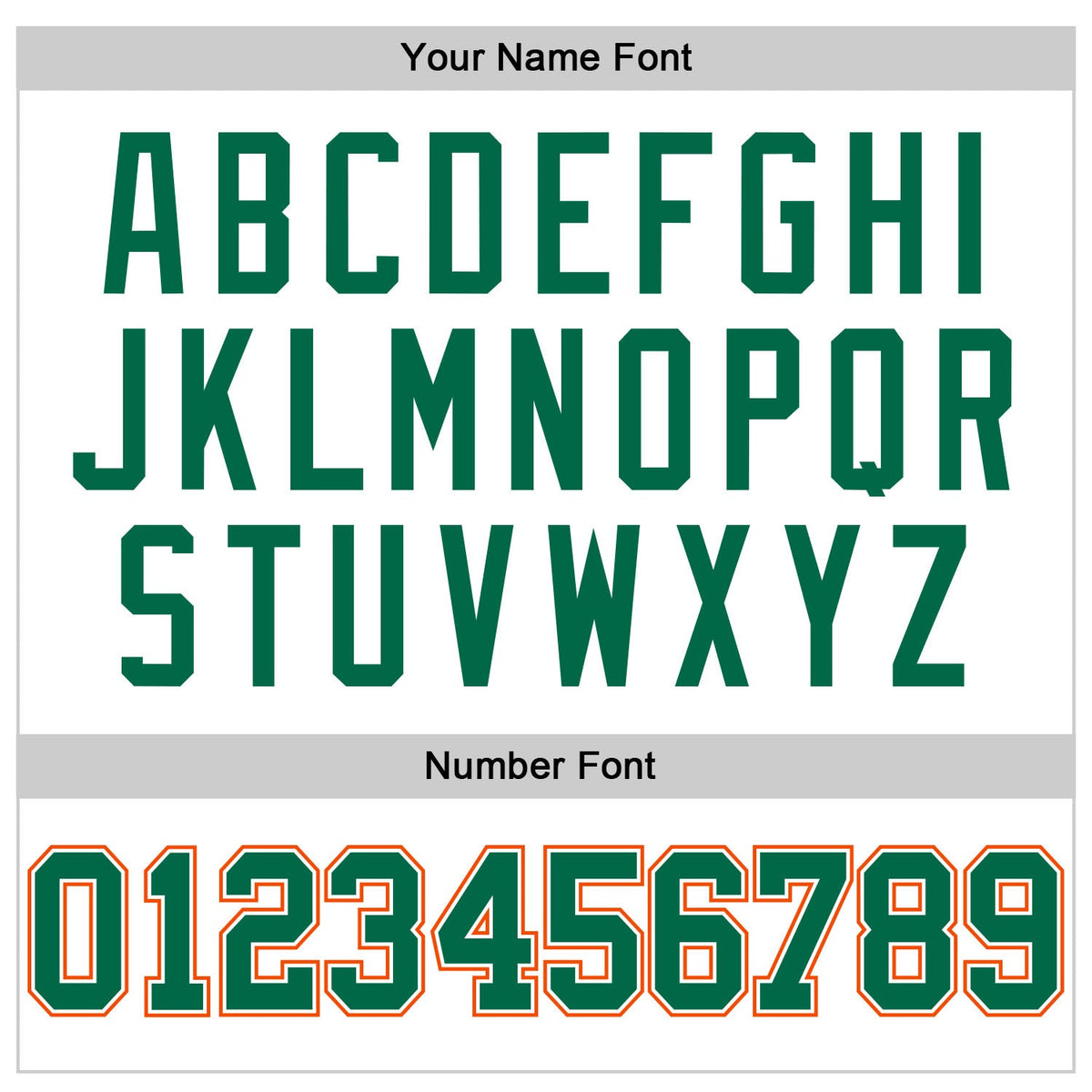 Custom White Kelly Green Pinstripe Kelly Green-Orange Authentic Basketball Jersey - Detail
