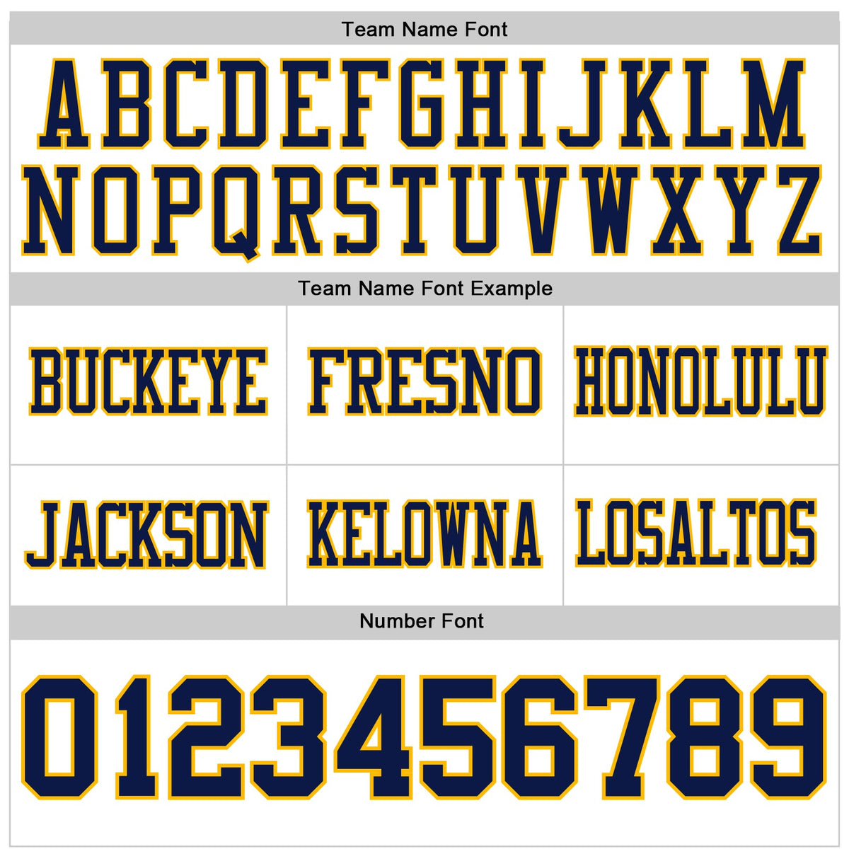Custom White Navy-Gold Authentic Football Jersey - Detail