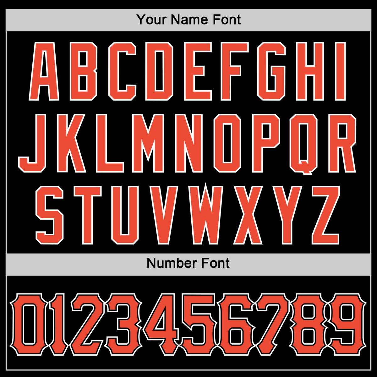 Custom Black Orange-White Authentic Throwback Basketball Jersey - Detail
