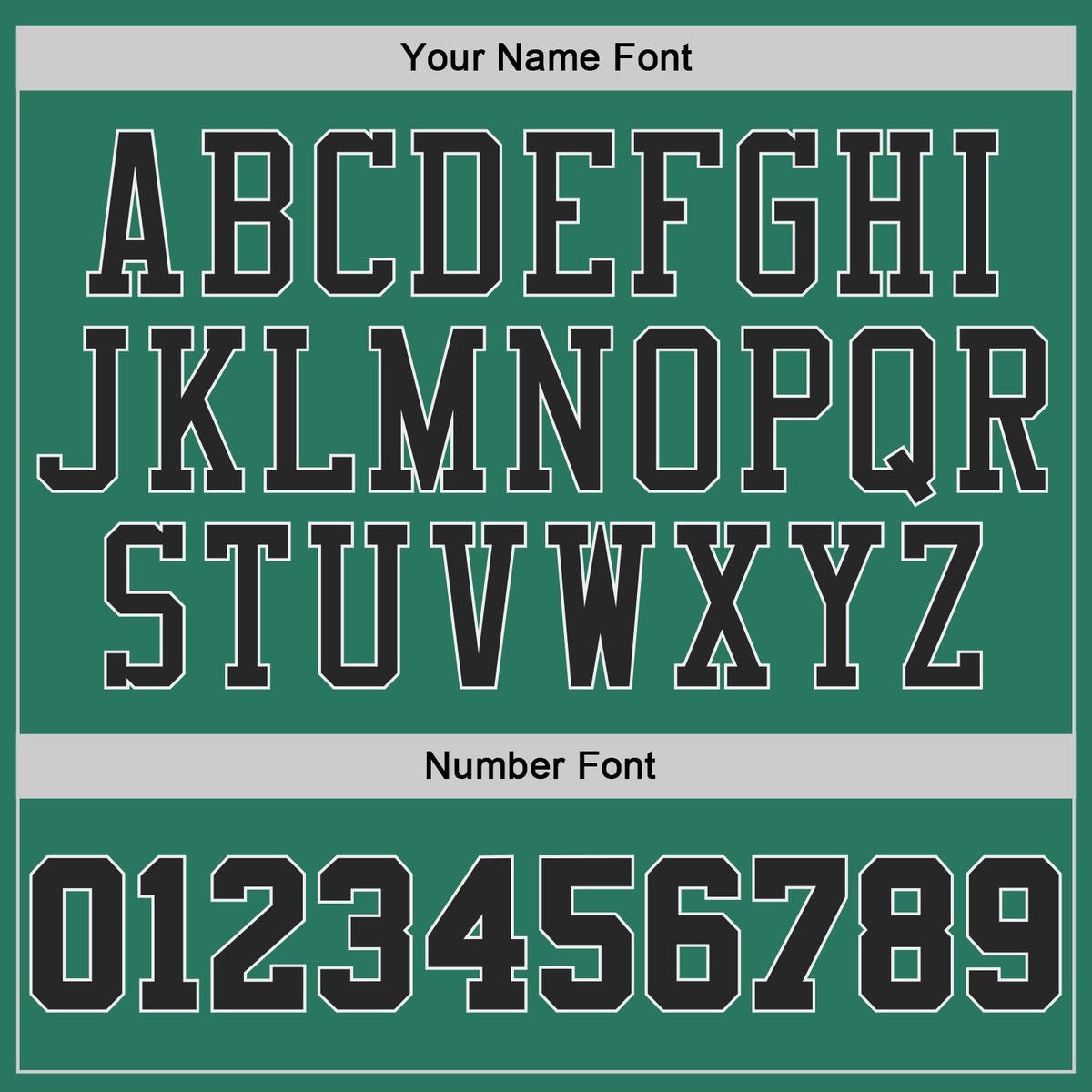 Custom Kelly Green Black-White Authentic Throwback Basketball Jersey - Detail
