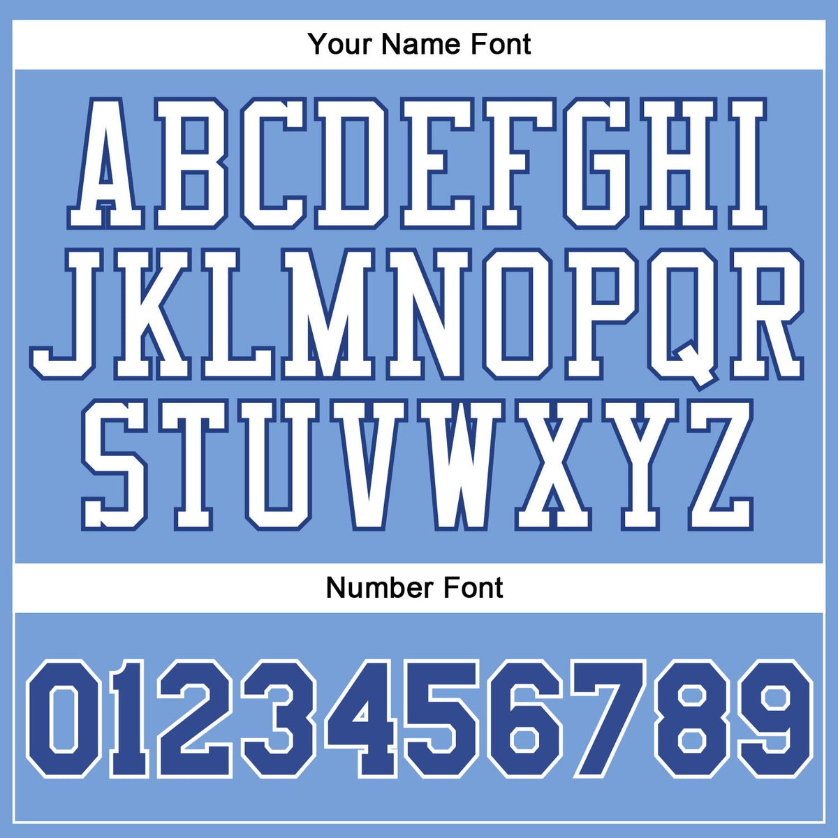 Custom Light Blue Royal-White Authentic Throwback Basketball Jersey - Detail