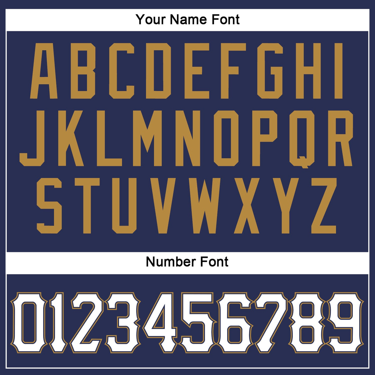 Custom Navy White-Old Gold Authentic Throwback Basketball Jersey - Detail