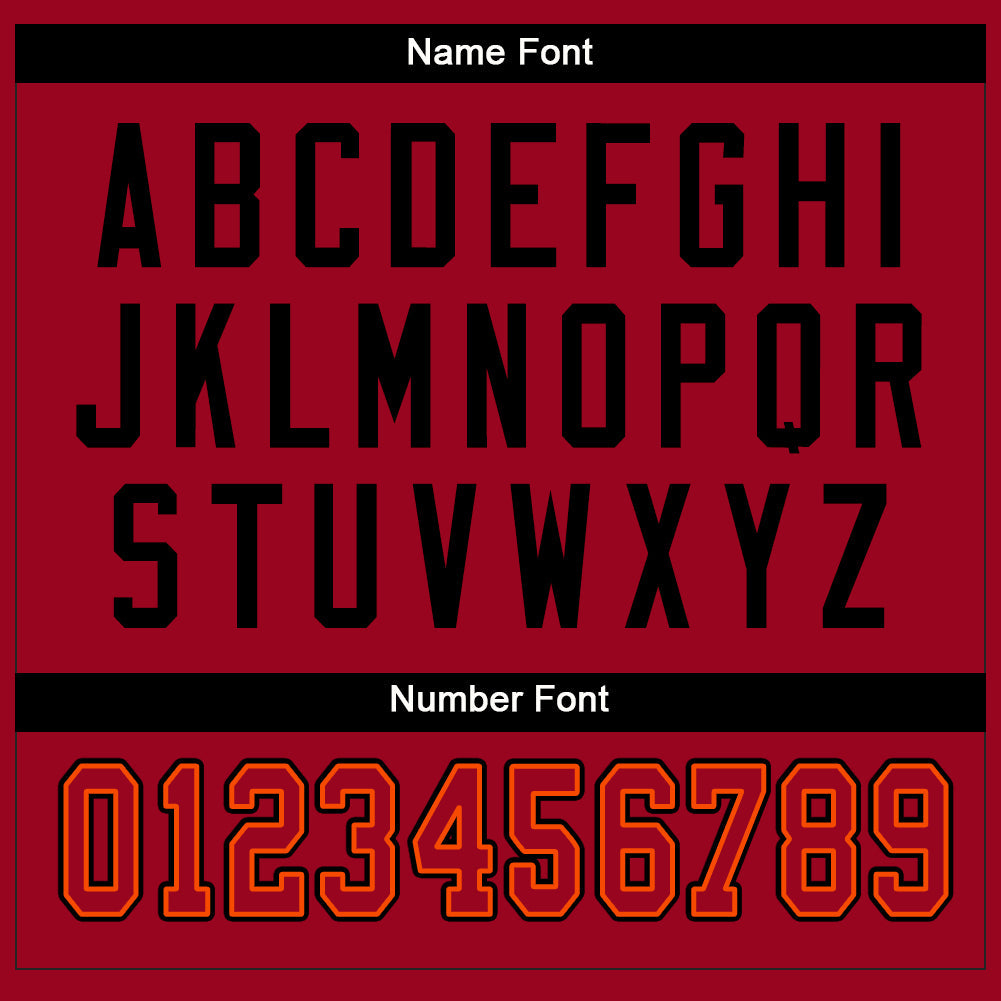 Custom White Red-Black Split Fashion Football Jersey - Detail